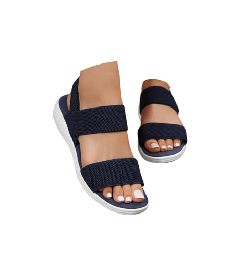 Sandalen Damen Orthopädische Sommer Plateau Sandalen Open Toe Schuhe Freizeitschuhe Outdoorsandale Strandschuhe von TSEHULYi