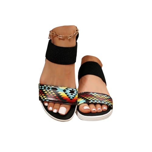 Sandalen Damen Orthopädische Sommer Plateau Sandalen Open Toe Schuhe Freizeitschuhe Outdoorsandale Strandschuhe von TSEHULYi