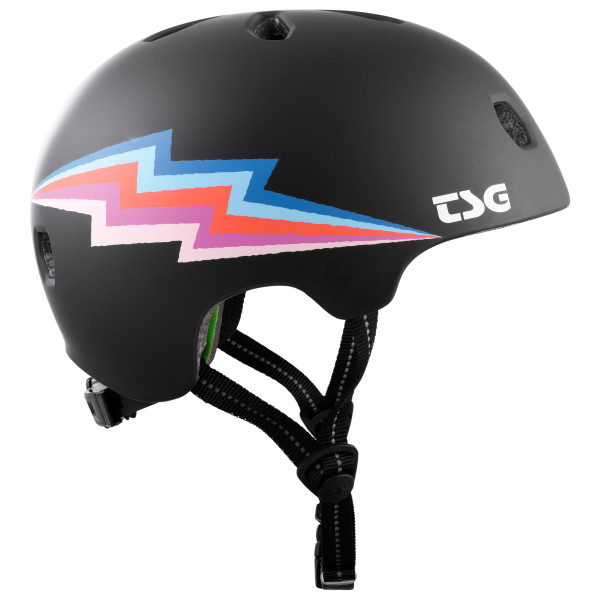 TSG - Kid's Meta Graphic Design - Radhelm Gr L/XL - 58-60cm schwarz von TSG