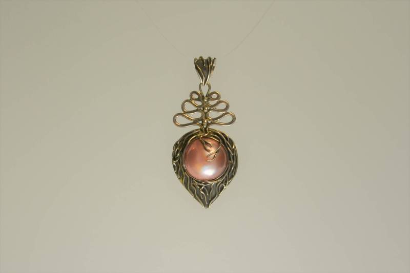 Nouveau Rosa Perle von TSLJewelry