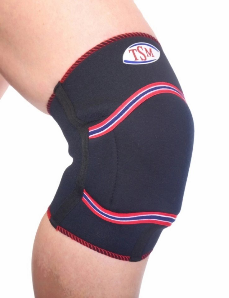 TSM Kniebandage 2553-1 TSM Kniepolster aktiv schwarz (einzelne Bandage) von TSM