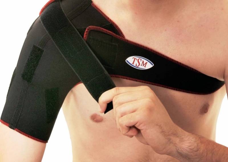 TSM Schulterbandage 2292 TSM Schultergurt aktiv mit Kompressionsgurt von TSM