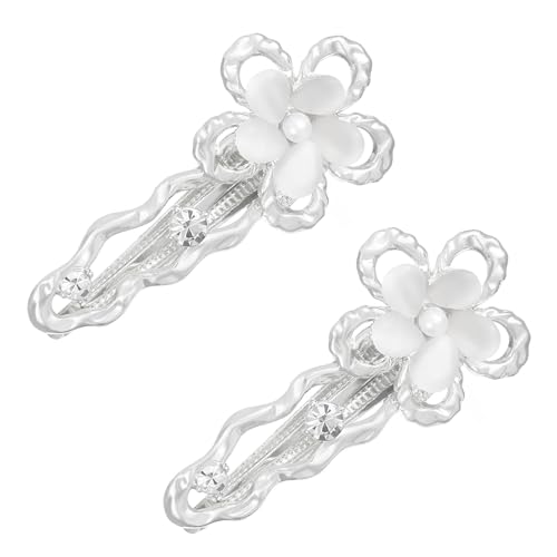 1 Paar elegante Haarspangen mit flüssigem Katzenaugenstein, Schmetterlings-Haarspange für Frauen und Teenager, für den täglichen Gebrauch von TSMORY