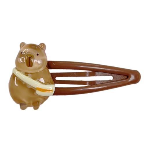 Adorkable Cartoon Haarclip Schöne Nagetiere Haare Clip Capybaras Haarnadeln Barrettes Girls Haarnadeln 2000er Jahre Trend von TSMORY