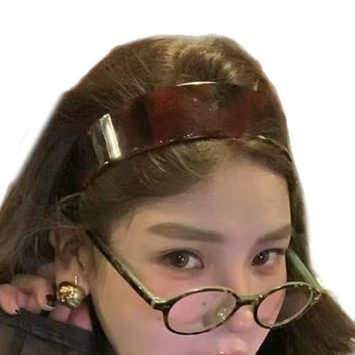 Beliebtes Muster Haarband Populäres Acetat Säure Stirnband Für Stilvolle Jugend Damen Elegantes Haarformwerkzeug von TSMORY