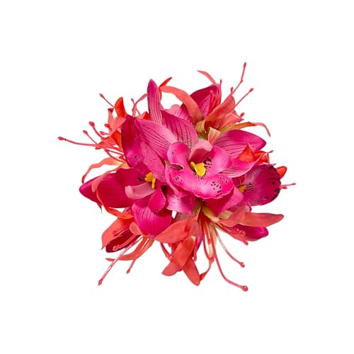 Blumen-Haarspange für Frauen und Mädchen, künstliche Haarnadel, Kopfschmuck, Haarschmuck, florale Haarspange für Hochzeiten und Partys Blumen-Haarspange für Frauen und Mädchen, künstliche Haarnadel, Kopfschmuck, Haarschmuck, florale Haarspange für Hochzeiten und Partys von TSMORY