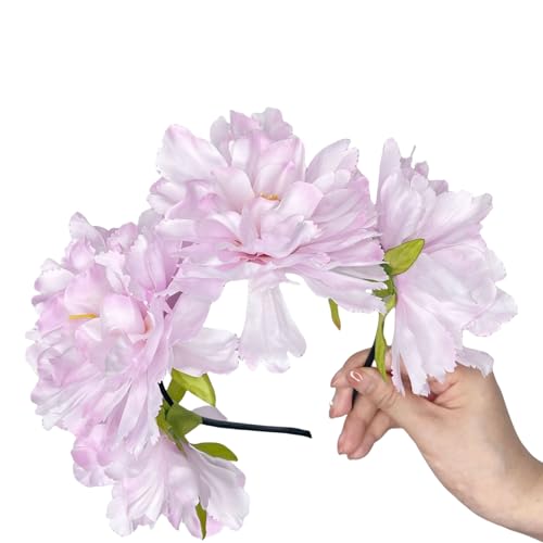 Blumenstirnband Modischer Hoop Zarte Haarverzierung Friseur Styling Tool Für Kinder Erwachsene Foto Requisiten von TSMORY