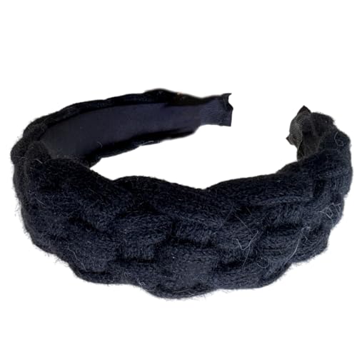 Breit Geflochtenes Stirnband Für Frauen Und Mädchen Stoff Haarbänder Modische Haarzubehörs Stilvolle Kopfbedeckung von TSMORY