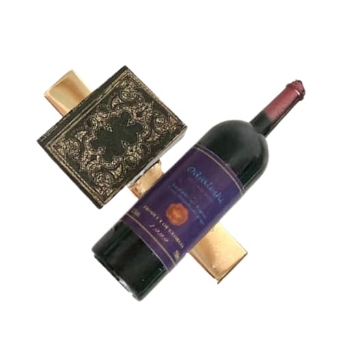 Buchform Haarclip Weinflasche Dekoration Haarnadel Bequeme Haarnadel Für Stilvolle Und Frisuren von TSMORY