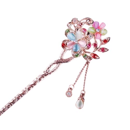 Chinesisch Traditionelle Haarstange Traditionelle Chinesische Elegante Kristallhaarspannstäbchen Mädchen Cosplay Haarschmuck von TSMORY