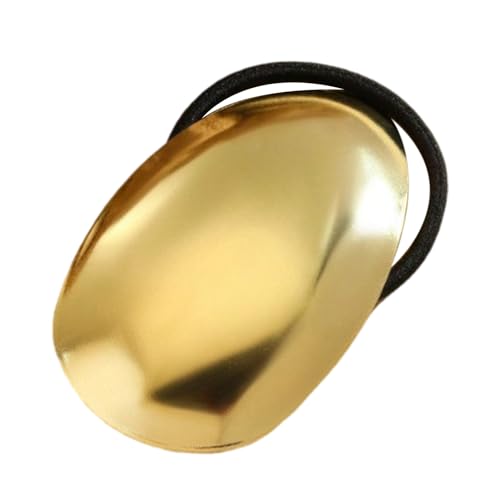 Elegantes Metall Ovales Haarband Elektrolierende Geometrische Ovale Haartie Für Bürodame Beliebtes Hait Seil Für Den Täglichen Gebrauch von TSMORY