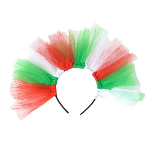 Elegantes Netzstadband Komfortable Kostüm Kopfstücke Haare Erklärungen Verbessern Party Atmosphären Passen Zu Verschiedenen Kopfgrößen von TSMORY