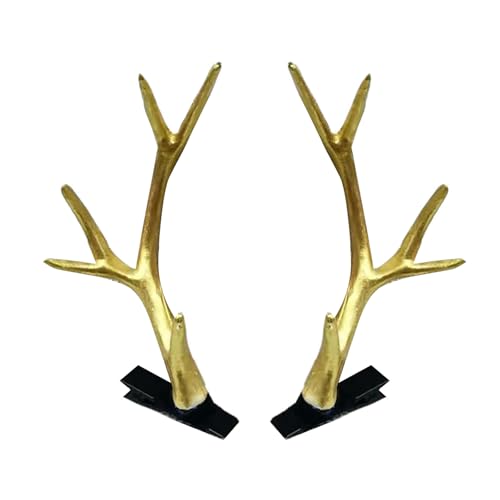 Hirsche Elchhaarstück Leichte Und Sichere Haarnadelhaarclip Für Chinesische Stile Für Cosplay Und Kulturelles Ereignis von TSMORY