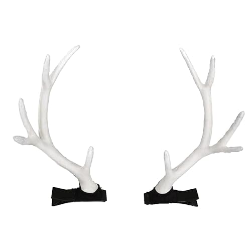 Hirsche Elchhaarstück Leichte Und Sichere Haarnadelhaarclip Für Chinesische Stile Für Cosplay Und Kulturelles Ereignis von TSMORY