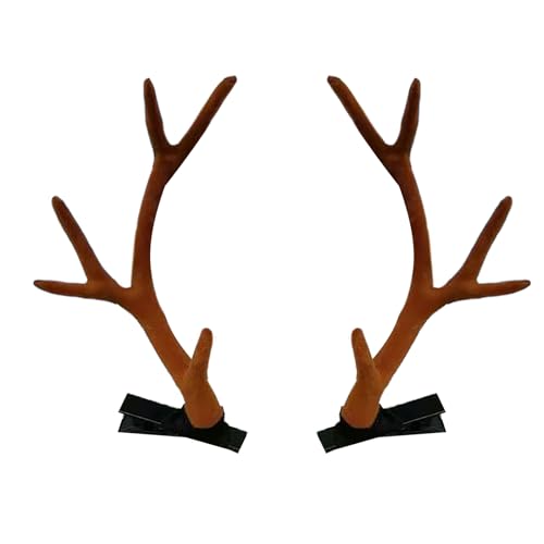 Hirsche Elchhaarstück Leichte Und Sichere Haarnadelhaarclip Für Chinesische Stile Für Cosplay Und Kulturelles Ereignis von TSMORY