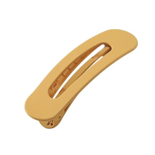 Matte Farbe Duckbill Clip Einfach Flachhaar Clip Frauen Mädchen Haare Barrettes Seitenbon Klauenclip Jeden Verwenden Haardekorte von TSMORY