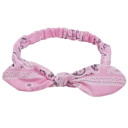 Stilvoller geknoteter Haarreif, auffälliger Kopfschmuck, Hasenohren, Kopfbedeckung für Make-up, Freizeitkleidung von TSMORY