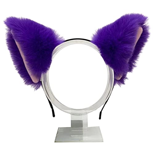 TSMORY Haarreif mit Tiermotiv für Katzenohren für Damen, Stirnband, Make-up für Fotoshooting, Weihnachten, Haarschmuck von TSMORY