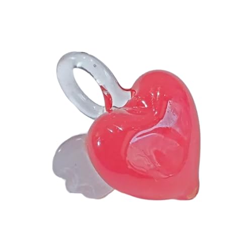 TSMORY Handgefertigter Kristallglas-Flügel-Herz-Halsketten-Anhänger, vielseitig verwendbar, Schmuckzubehör für Frauen und Mädchen, Size: about 2-3cm, Liuli TSMORY Handgefertigter Kristallglas-Flügel-Herz-Halsketten-Anhänger, vielseitig verwendbar, Schmuckzubehör für Frauen und Mädchen, Size: about 2-3cm, Liuli von TSMORY