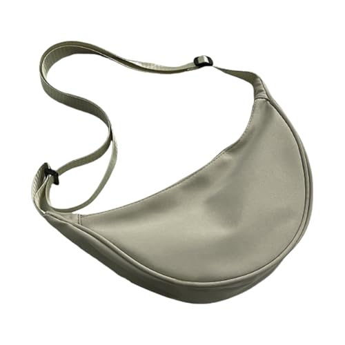 TSMORY Nylon Crossbody Bag Dumpling Bags Versatile Shoulder Purse Satchel for Women Casual Daily Use von TSMORY