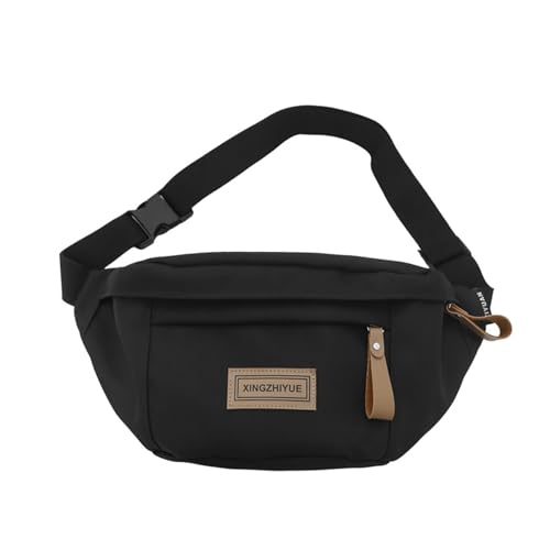 TSMORY Stilvolle und vielseitige Nylon-Umhängetasche mit verstellbarem Schultergurt, geeignet für verschiedene Anlässe, Schwarz , 39cm * 11cm * 18cm TSMORY Stilvolle und vielseitige Nylon-Umhängetasche mit verstellbarem Schultergurt, geeignet für verschiedene Anlässe, Schwarz , 39cm * 11cm * 18cm von TSMORY