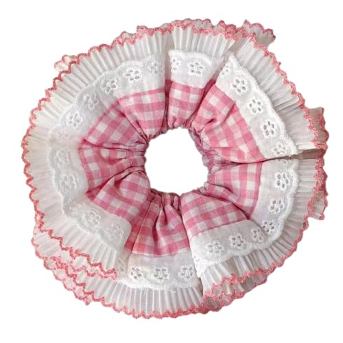 Übergroße Haargummis, mehrlagig, Spitze, elastisch, dick, Hochsteckfrisur, Damen-Haarschmuck Übergroße Haargummis, mehrlagig, Spitze, elastisch, dick, Hochsteckfrisur, Damen-Haarschmuck von TSMORY