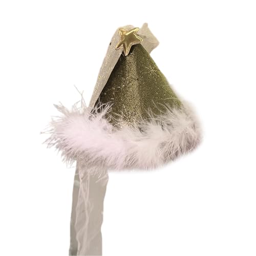 Weihnachtshut Haarclip Schöne Mädchen Haarnadeln Weiche Hutstile Haarnadel Für Kinder Und Erwachsene Accessoires von TSMORY