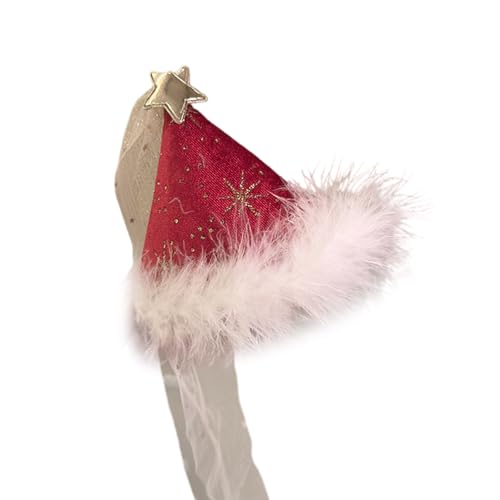 Weihnachtshut Haarclip Schöne Mädchen Haarnadeln Weiche Hutstile Haarnadel Für Kinder Und Erwachsene Accessoires Weihnachtshut Haarclip Schöne Mädchen Haarnadeln Weiche Hutstile Haarnadel Für Kinder Und Erwachsene Accessoires von TSMORY