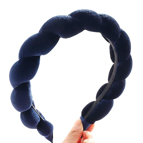 Zopf-Stirnband, Samt, Schwamm, Haarband, Haarreifen, Spa, Stirnband, Waschen, Gesicht, Hautpflege, Stirnband, Make-up, Yoga, Schweißband Zopf-Stirnband, Samt, Schwamm, Haarband, Haarreifen, Spa, Stirnband, Waschen, Gesicht, Hautpflege, Stirnband, Make-up, Yoga, Schweißband von TSMORY