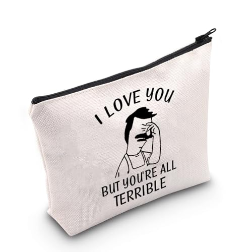 Burger Geschenk TV Show Merchandise Geschenk Cartoon Reißverschluss Beutel Geschenk für Bob's Fans Bob Belcher Kosmetiktasche Paar Geschenk, U.terrible von TSOTMO