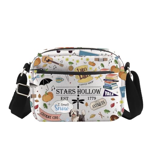 Lorelei Rory Fans Messenger Bag von Stars Hollow TV Show inspirierte Umhängetasche Lukes Diner Geschenk, Stars 1779 Cross2, medium von TSOTMO