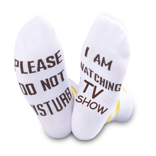 Luke's Socken für Mädchen, TV-Shows, Geschenk "Please Do Not Disturb I AM Watching", U.Girls, Einheitsgröße von TSOTMO