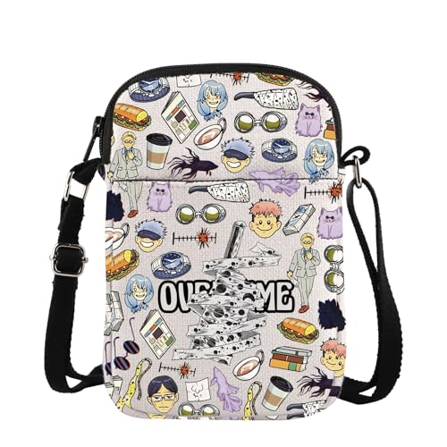 TSOTMO Anime Merch JJK Merch Kento Merch Overtime Crossbody Tasche für Anime Fans Kento Fans Geschenk, Overtime Cross, medium von TSOTMO