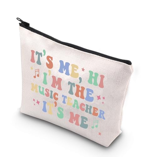 TSOTMO Musikliebhaber Geschenk It's Me,Hi I'm The Music Teacher It's Me Tasche Konzert Frauen Geschenk, MUSIKLEHRER, Jinkies von TSOTMO