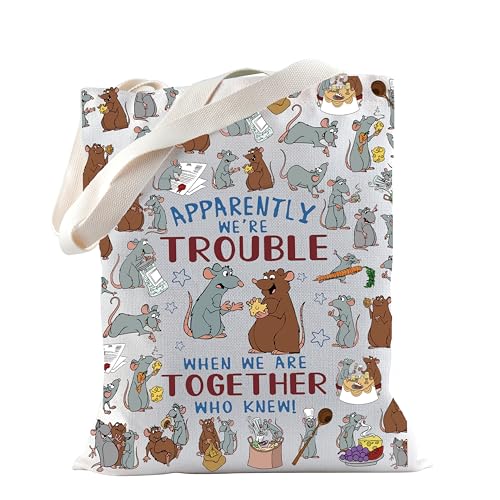 TSOTMO Remy Emile Movie Merch Le Petit Chef Kochgeschenk für Remy-Fans Feinschmecker Geschenk Koch Küchentasche Lebensmittelliebhaber Geschenk, Remy-Tragetasche, medium von TSOTMO