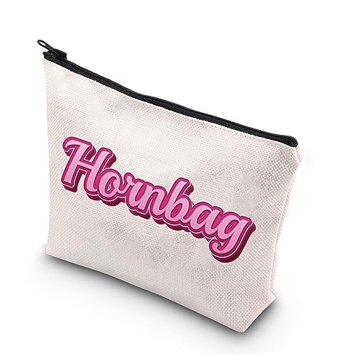 TSOTMO TV Comedy Geschenk TV-Serie inspiriert Geschenk Hornbag Tasche Geschenk Reißverschluss Beutel Make-up Tasche, Beige, Hornbag von TSOTMO