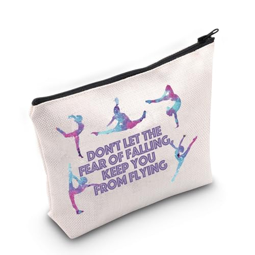 TSOTMO Turn-Geschenk, Gymnastik, Mädchen, Make-up-Tasche, Gymnastik, Sport, Thementasche für Turner, Tanz, Gymnastik, Geschenk, Von Flying, Kosmetiktaschen von TSOTMO