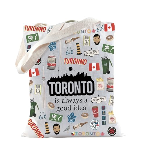 Toronto Geschenk Kanada Geschenk Toronto Reise Tragetasche Toronto Urlaub Geschenk für Toronto Liebhaber Studium Ausland Geschenk Kanada Toronto Geschenk, U.toronto Tragetasche, medium von TSOTMO