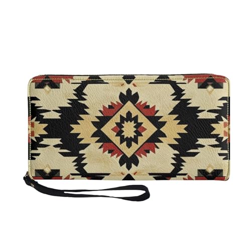 TSOVTHRID Leichte trendige Clutch mit Handschlaufe für Damen, Reisen, Outdoor, Einkaufen, Azetc, Einheitsgröße TSOVTHRID Leichte trendige Clutch mit Handschlaufe für Damen, Reisen, Outdoor, Einkaufen, Azetc, Einheitsgröße von TSOVTHRID