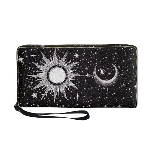 TSOVTHRID Leichte trendige Clutch mit Handschlaufe für Damen, Reisen, Outdoor, Einkaufen, Moon Star, Einheitsgröße TSOVTHRID Leichte trendige Clutch mit Handschlaufe für Damen, Reisen, Outdoor, Einkaufen, Moon Star, Einheitsgröße von TSOVTHRID