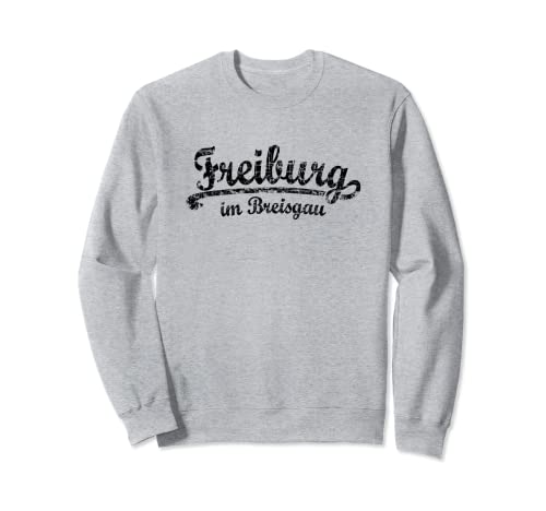 Freiburg im Breisgau (Vintage Schwarz) Freiburg Sweatshirt von TSS Freiburg T-Shirts und Geschenke
