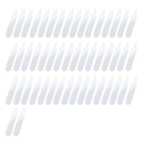 TSUOUKL 50Stück Kragenstäbchen für Herrenhemden in 5 Größen - Kragenverstärker aus Stäbchen für einen perfekten Sitz des Hemdkragens, Vater oder Ehemann von TSUOUKL