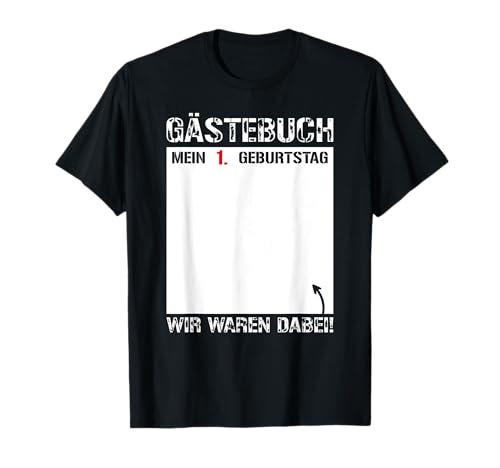 Lustiges Geschenk 1 Geburtstag Männer Frauen 2024 T-Shirt von TShirt Herren Damen 1 Geburtstag Lustig 2024