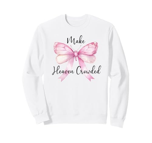 Pink Make Heaven Crowded Women Christian Jesus Love in Faith Sweatshirt Pink Make Heaven Crowded Women Christian Jesus Love in Faith Sweatshirt von TShirt Make Heaven Crowded Phone Case Pink Shirt