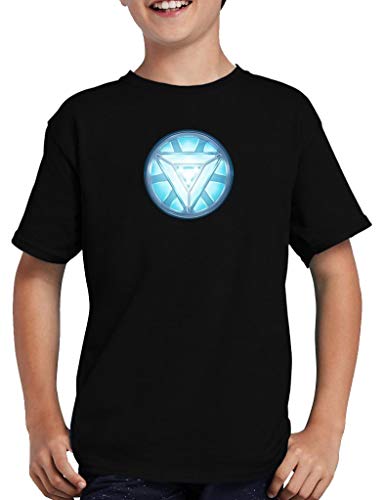 Arc 3 Reactor T-Shirt Kinder Stark Iron Tony 152/164 Schwarz von TShirt-People