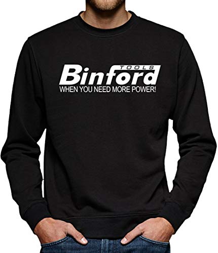 Binford Tools Sweatshirt Pullover Herren L Schwarz von TShirt-People