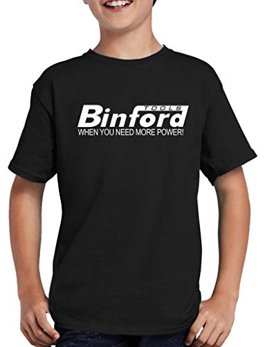 Binford Tools T-Shirt Kinder 122/128 Schwarz von TShirt-People