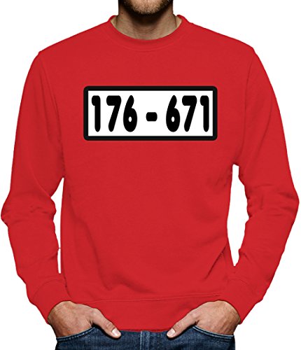 Panzerknacker Sweatshirt Pullover Herren M Rot von TShirt-People