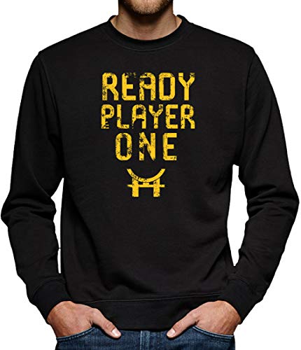 Ready Player One Oasis Sweatshirt Pullover Herren L Schwarz von TShirt-People