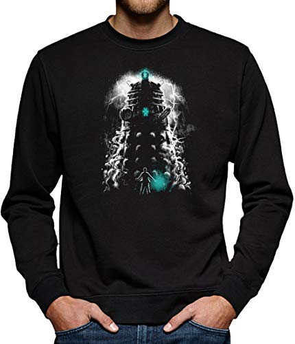 Shadow Dalek Sweatshirt Pullover Herren S Schwarz von TShirt-People
